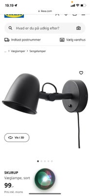 Sengelampe Ikea Skurup