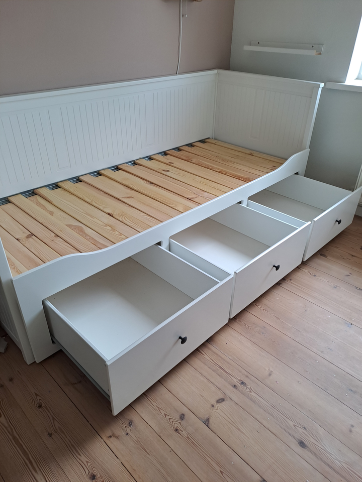 Andet HEMNES ikea seng Hvid