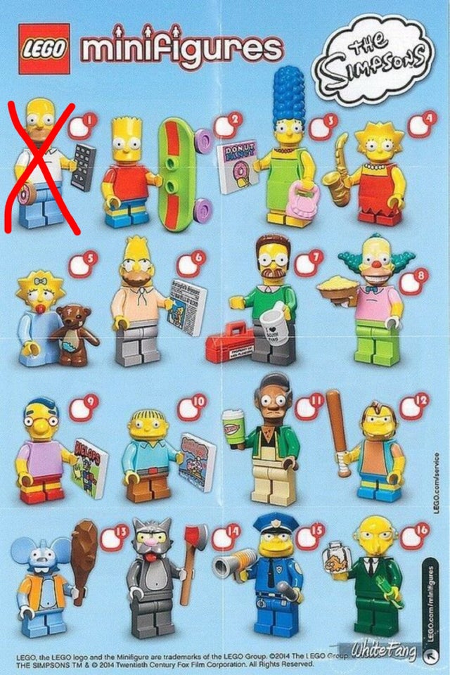 Lego andet Simpsons Lego