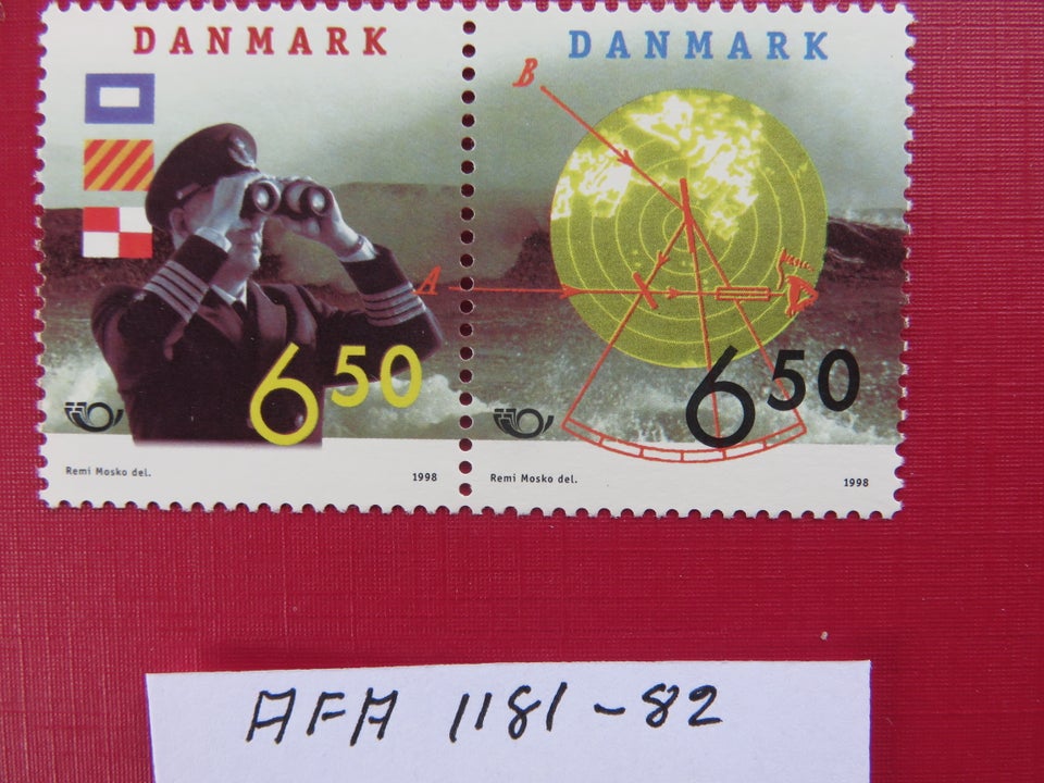 Danmark postfrisk AFA 1181/82