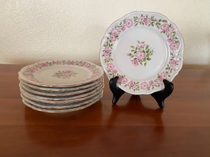 Porcelæn Kagetallerkener