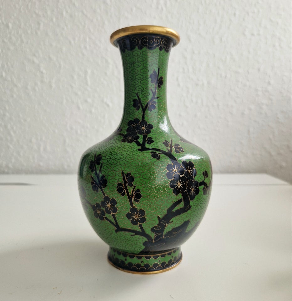 Cloisonne vase