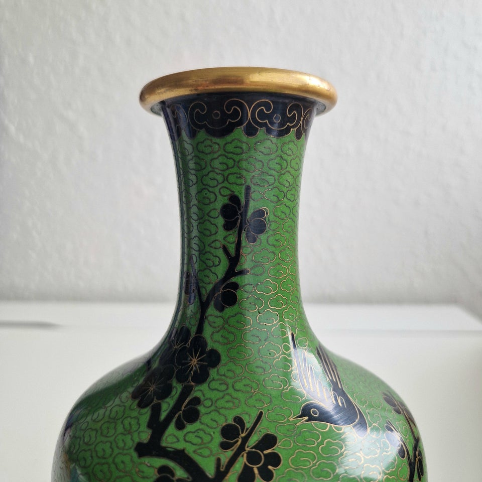 Cloisonne vase