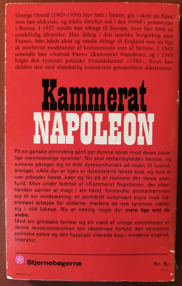 Kammerat Napoleon, George Orwell,