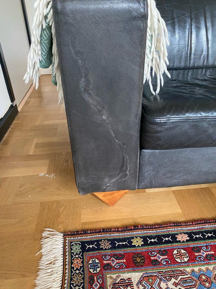 Sofa læder 2 pers