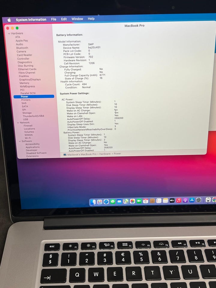 Mac Pro, 15" Pro Retina, 2 GHz