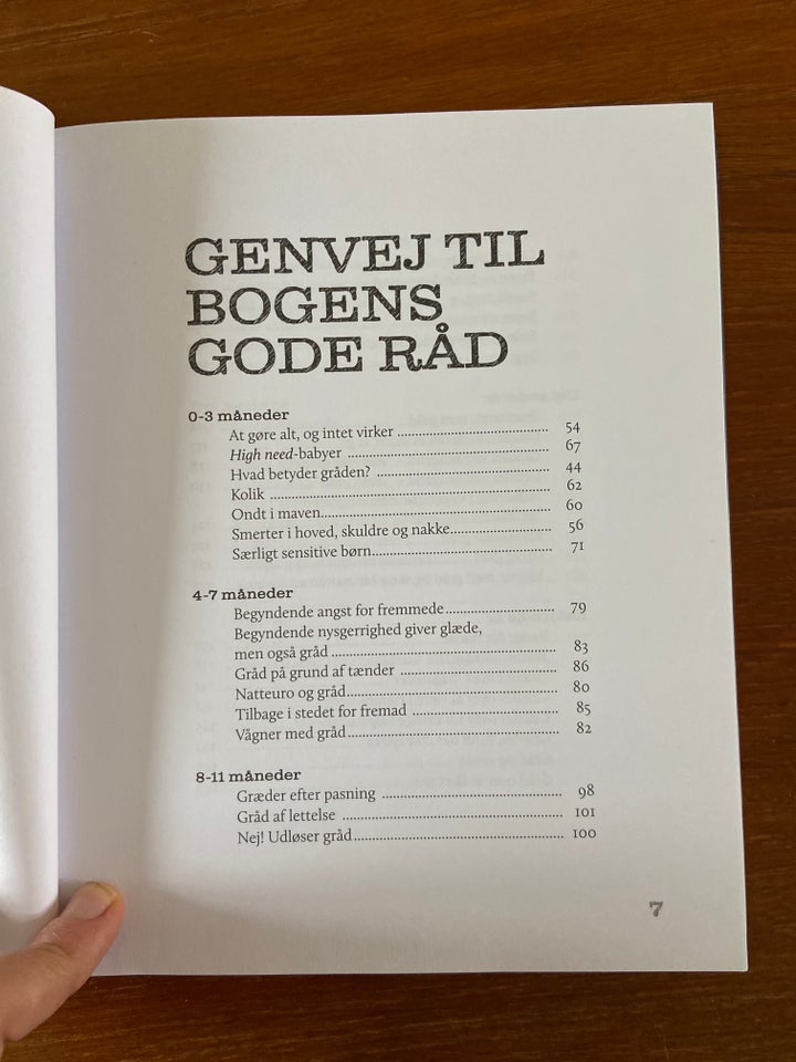 Helens bog om gråd og trøst, emne: