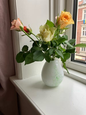 Glas Glasvase rundt kuglevase