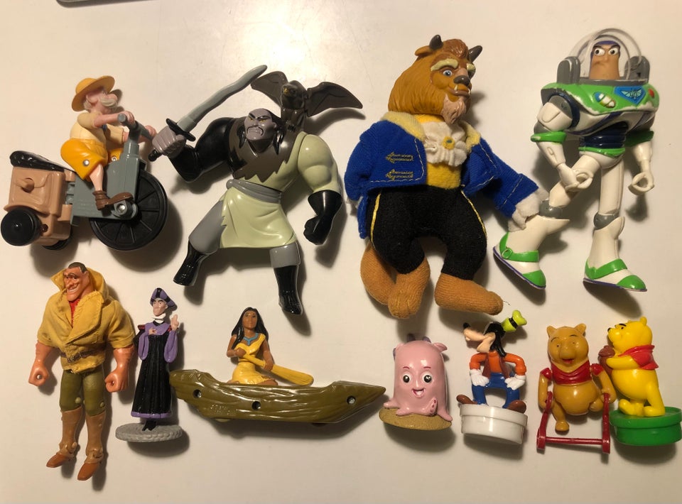 Disney, Figurer billede 1 og 2: 10kr