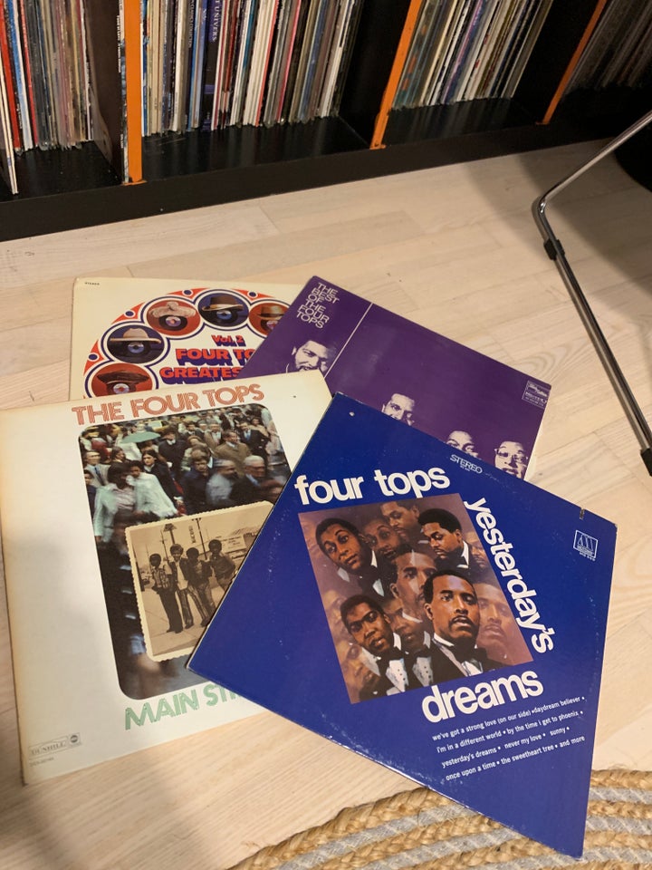 LP, Fats Domino - Four Tops,