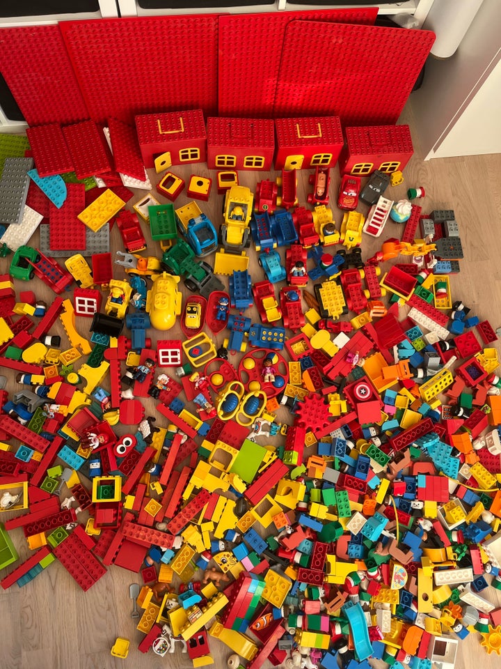 Lego Duplo, Opbevaring og mange