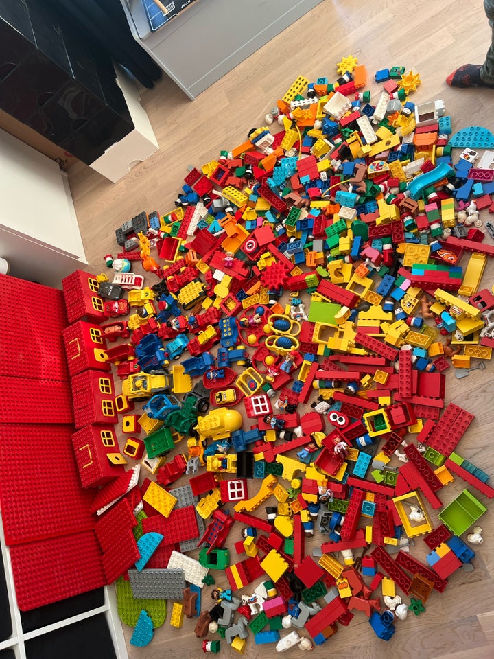 Lego Duplo, Opbevaring og mange