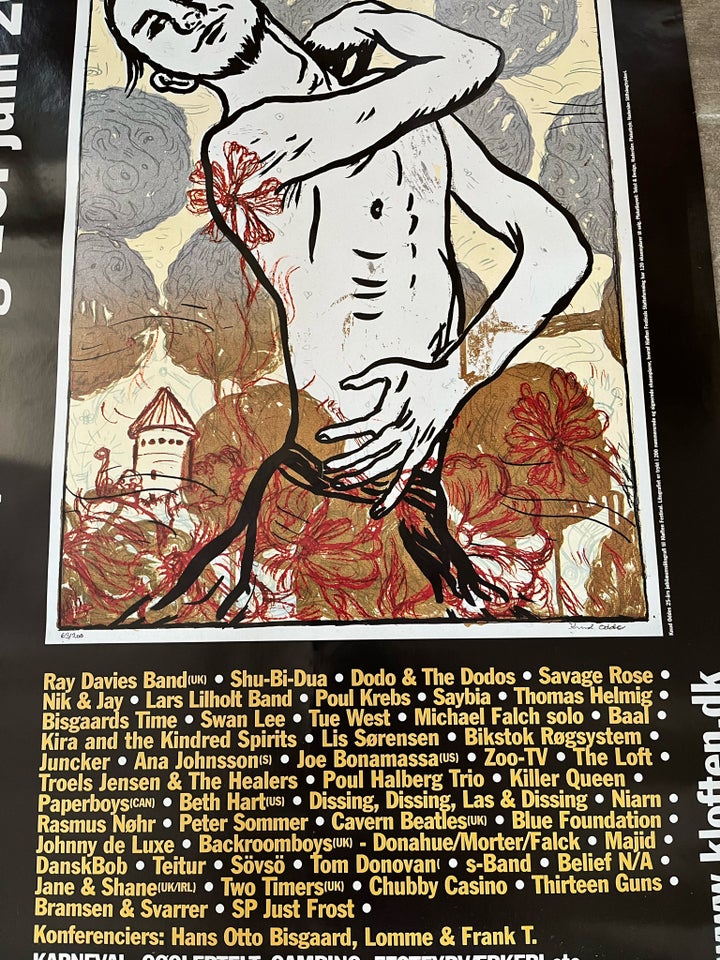 Plakat, motiv: Kløften Festival