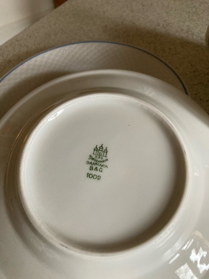 Porcelæn, Flødekande BG nr 1042 og