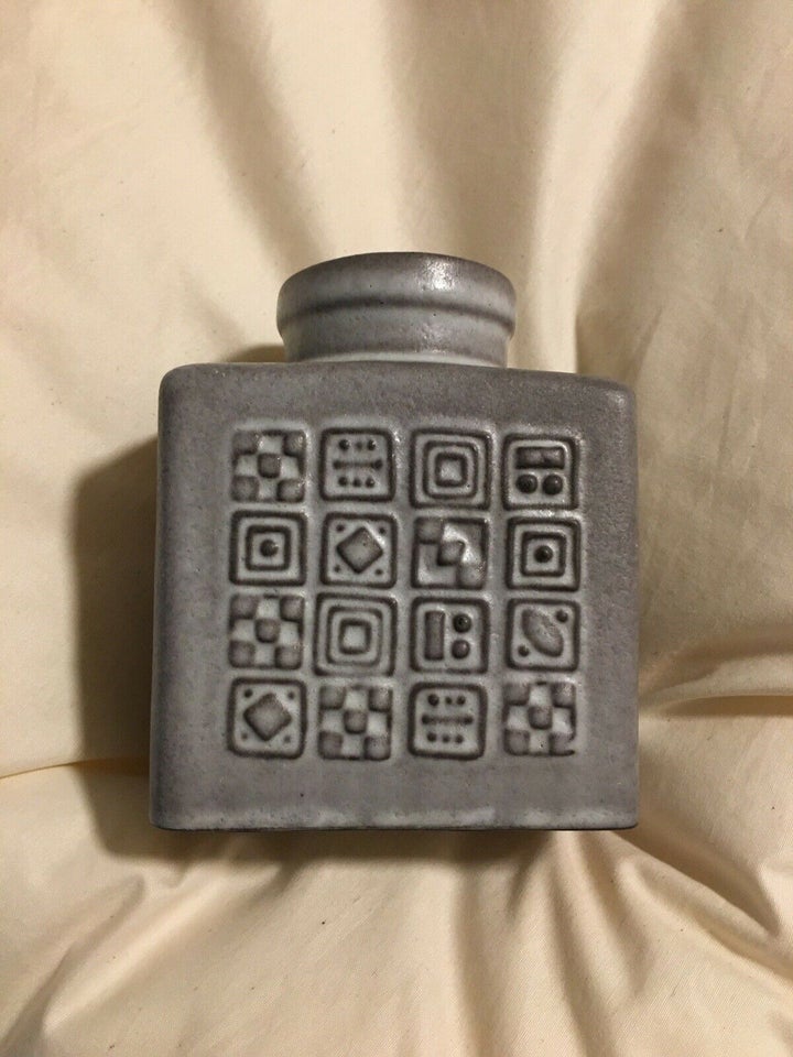 Keramik RETRO Vase grå