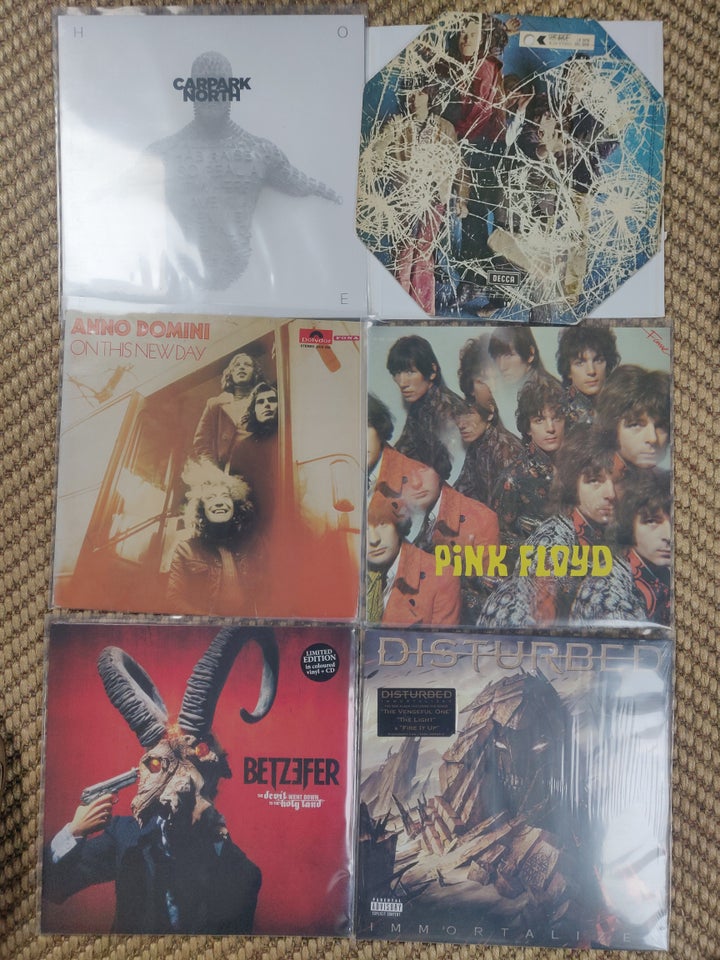 LP, Blandet, 300+ LP og lidt 7"