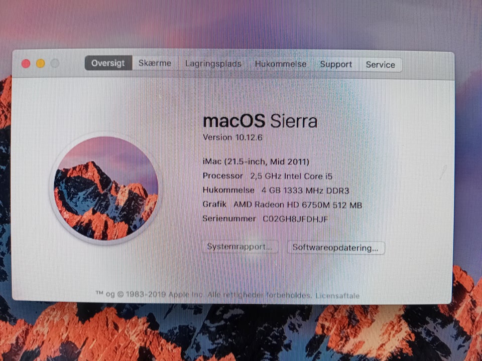 iMac 215-inchmid 2011 25ghz