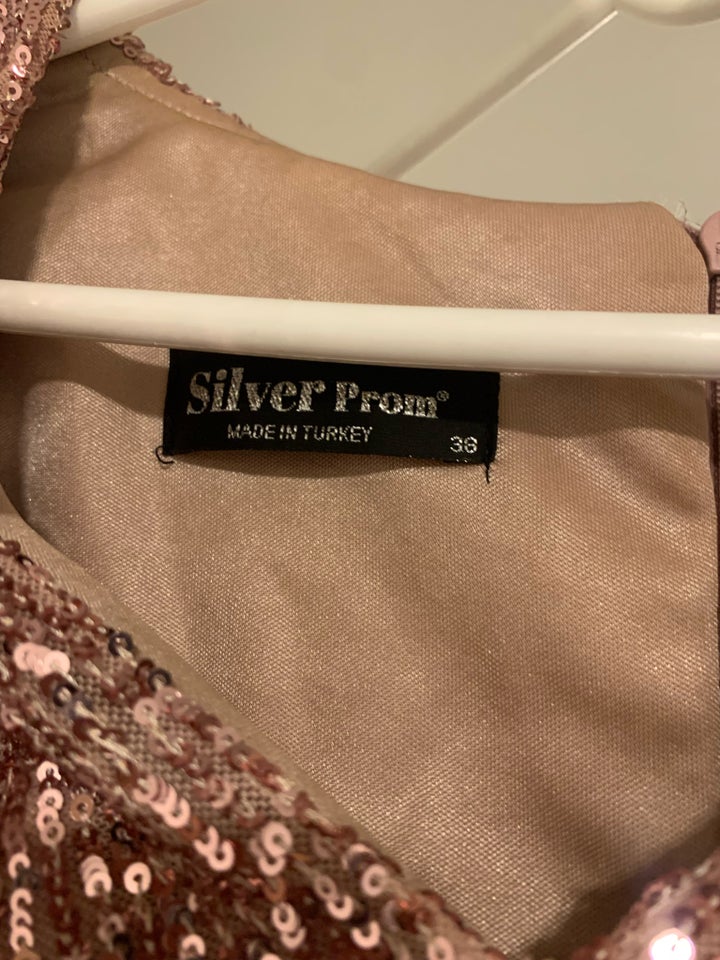 Festkjole Silver Prom str M