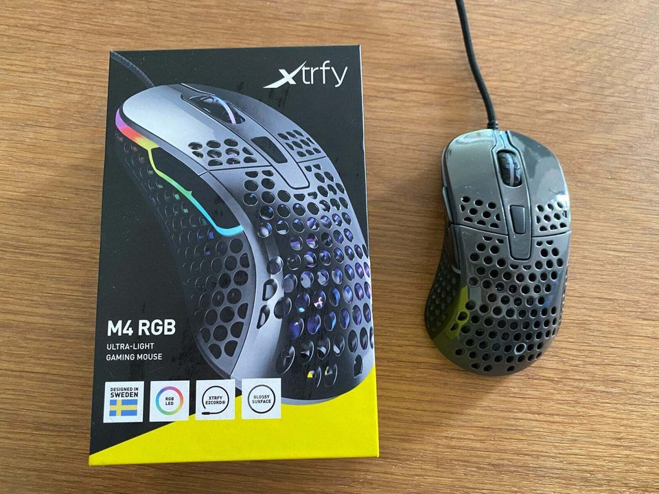 Mus, Xtrfy M4 RGB, Perfekt