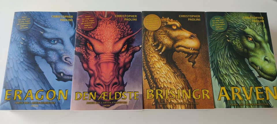 Eragon serien - Alle 4 Bøger,