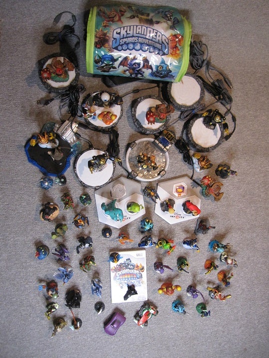 Skylanders Giants (sæt m/figurer 