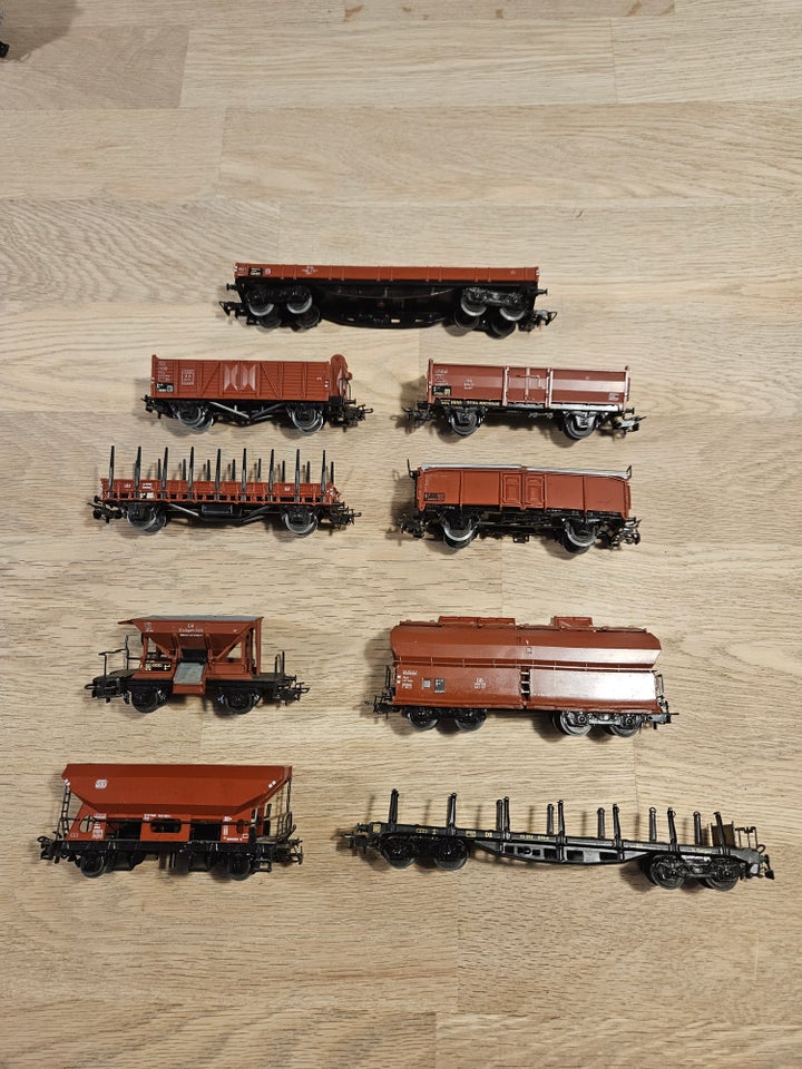 Modeltog Märklin DB godsvogne