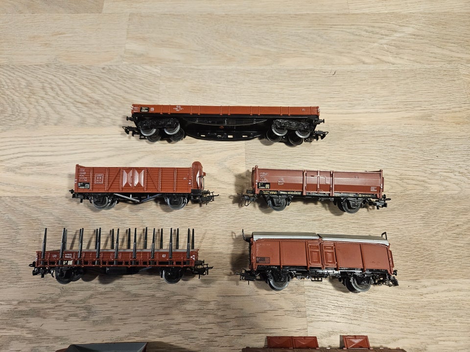 Modeltog Märklin DB godsvogne