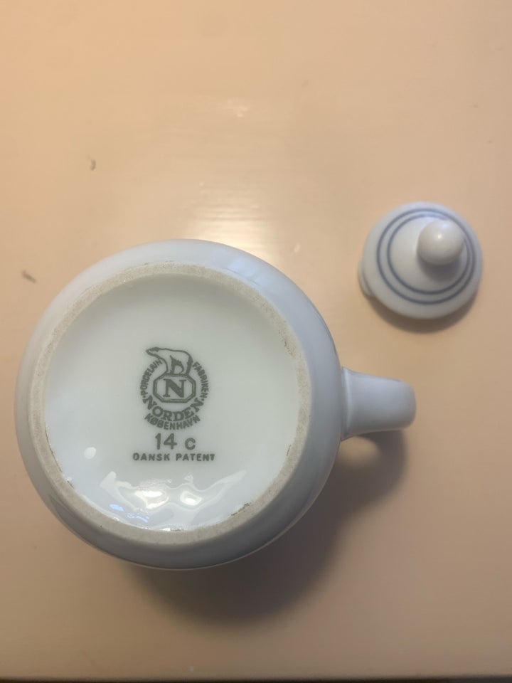 Porcelæn, Kaffekande, Porcelæn