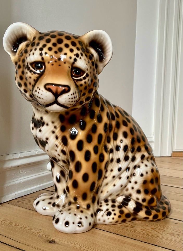 Porcelæns leopard unge 1970