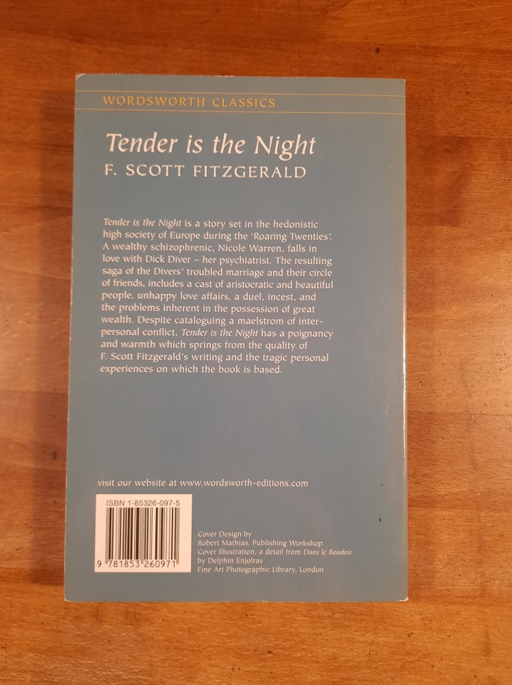 TEnder is the Night (2. oplag,