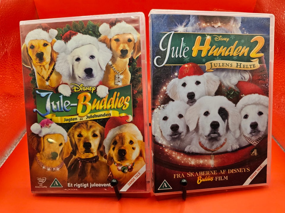 Julehunden 1+2, DVD, familiefilm