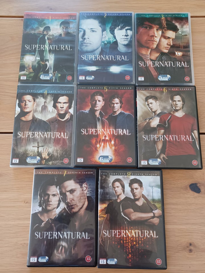 Supernatural, DVD, TV-serier