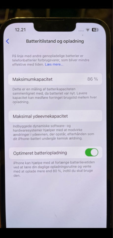 iPhone 13 Pro, 128 GB, blå