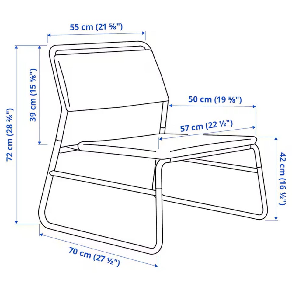 Lænestol stof IKEA