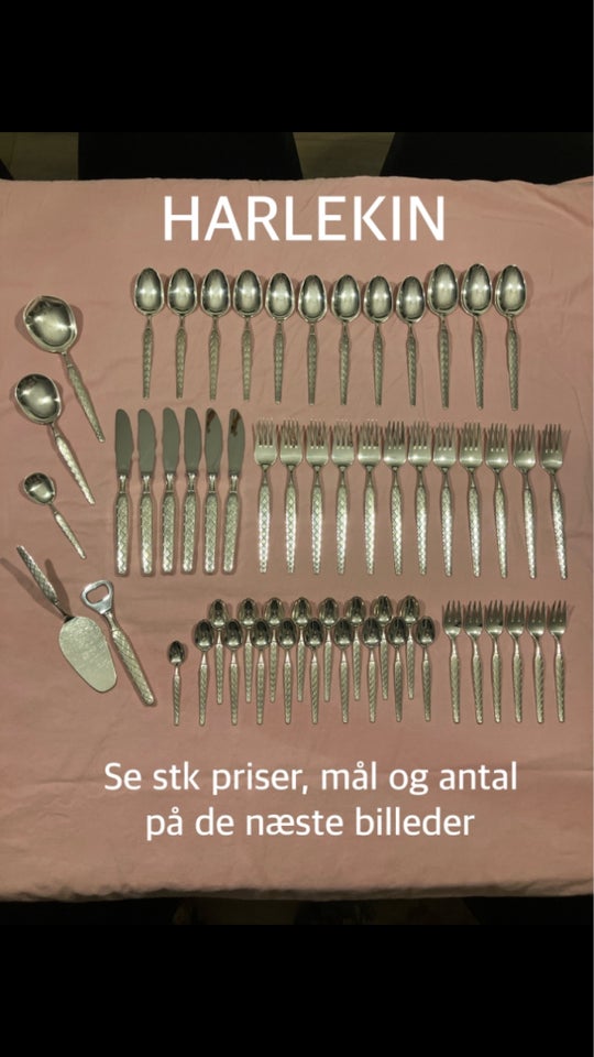 Sølvtøj, Bestik og servering,