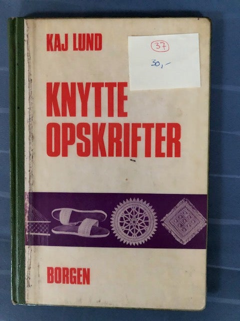 Knytte Opskrifter, Kaj Lund, emne: