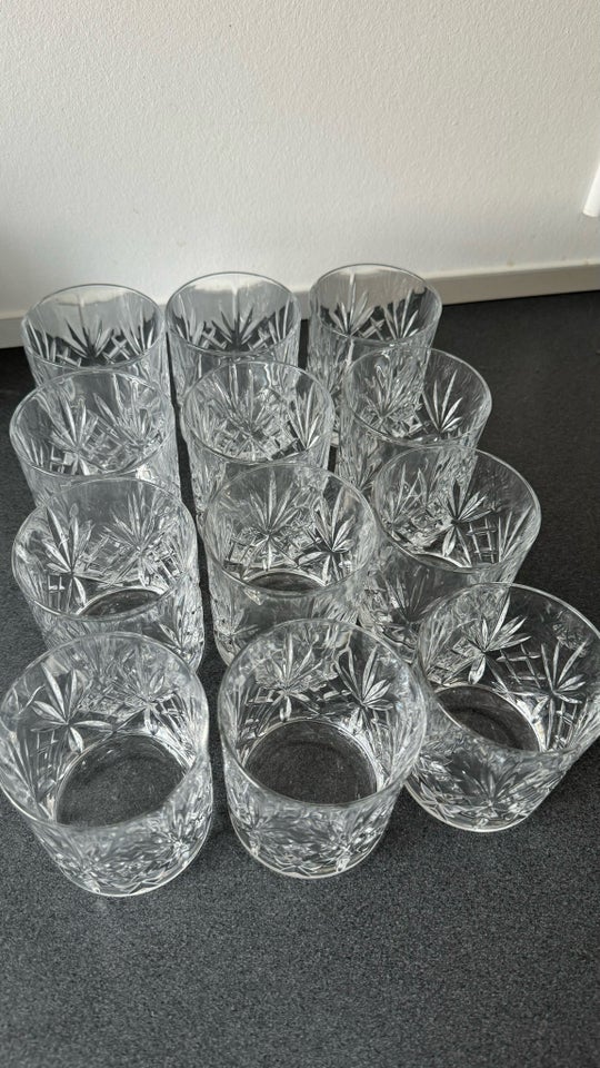 Glas, Vandglas / whiskyglas,