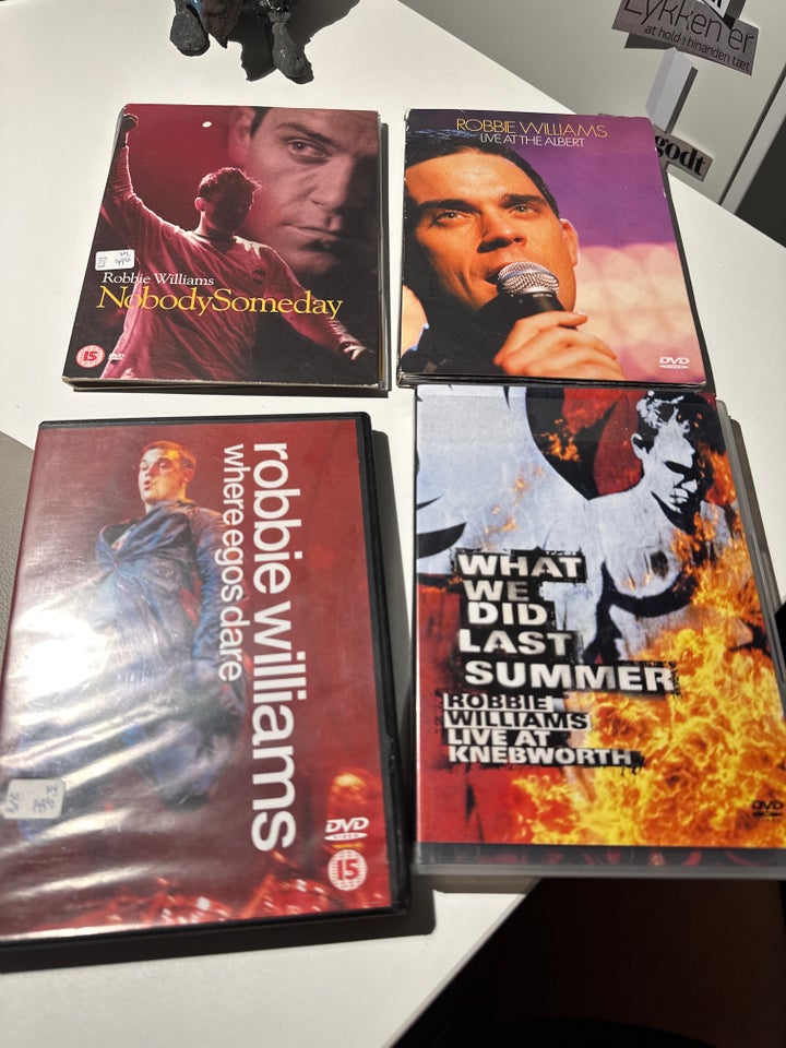 4x Robbie Williams, DVD,