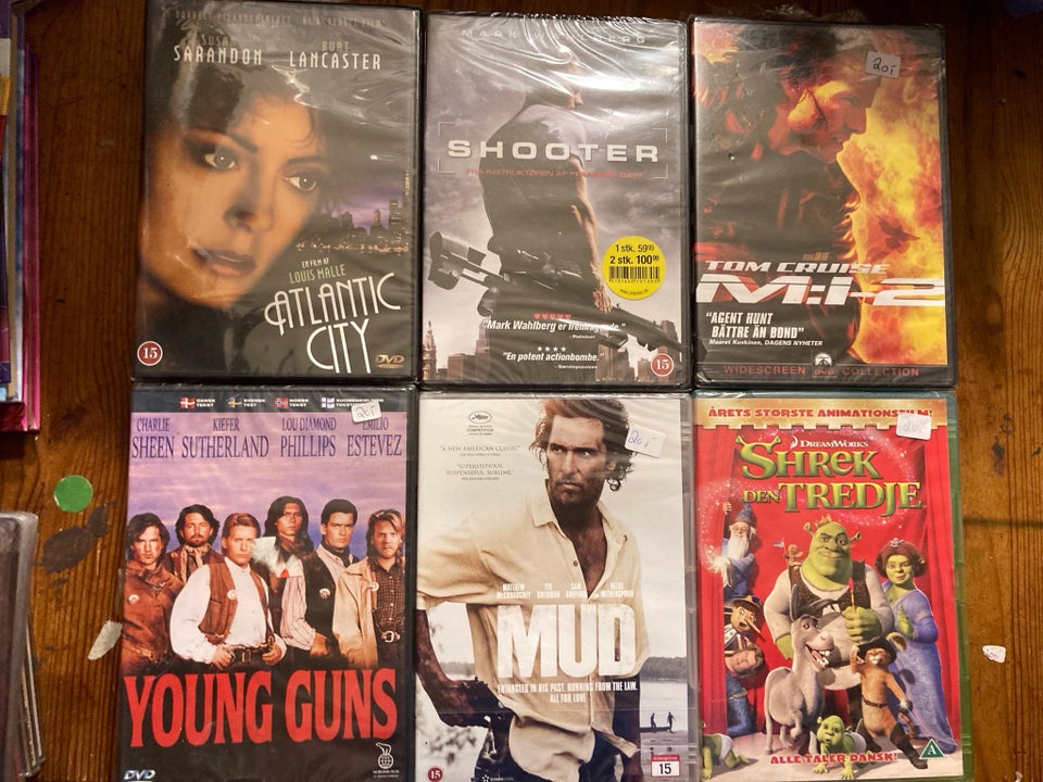 Diverse, DVD, action