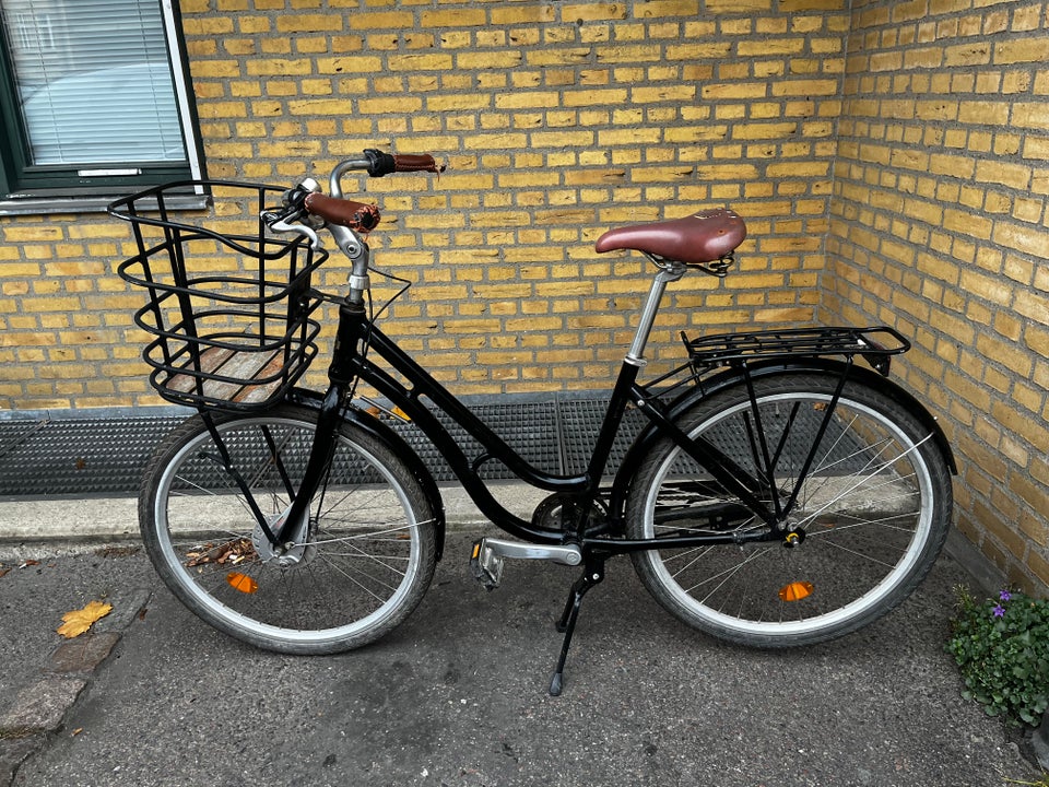 Retrocykel, Mustang Sort med Kurv,