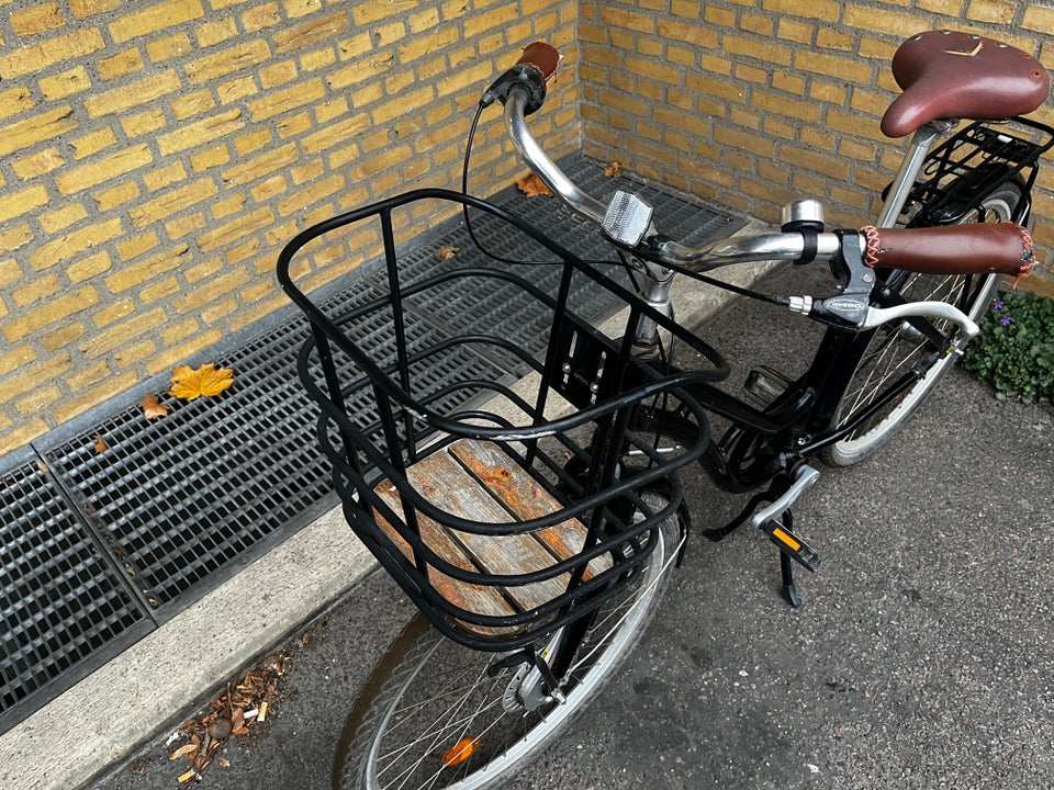 Retrocykel, Mustang Sort med Kurv,