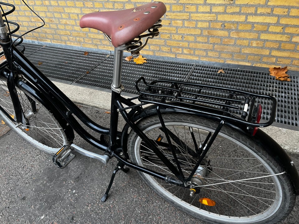 Retrocykel, Mustang Sort med Kurv,