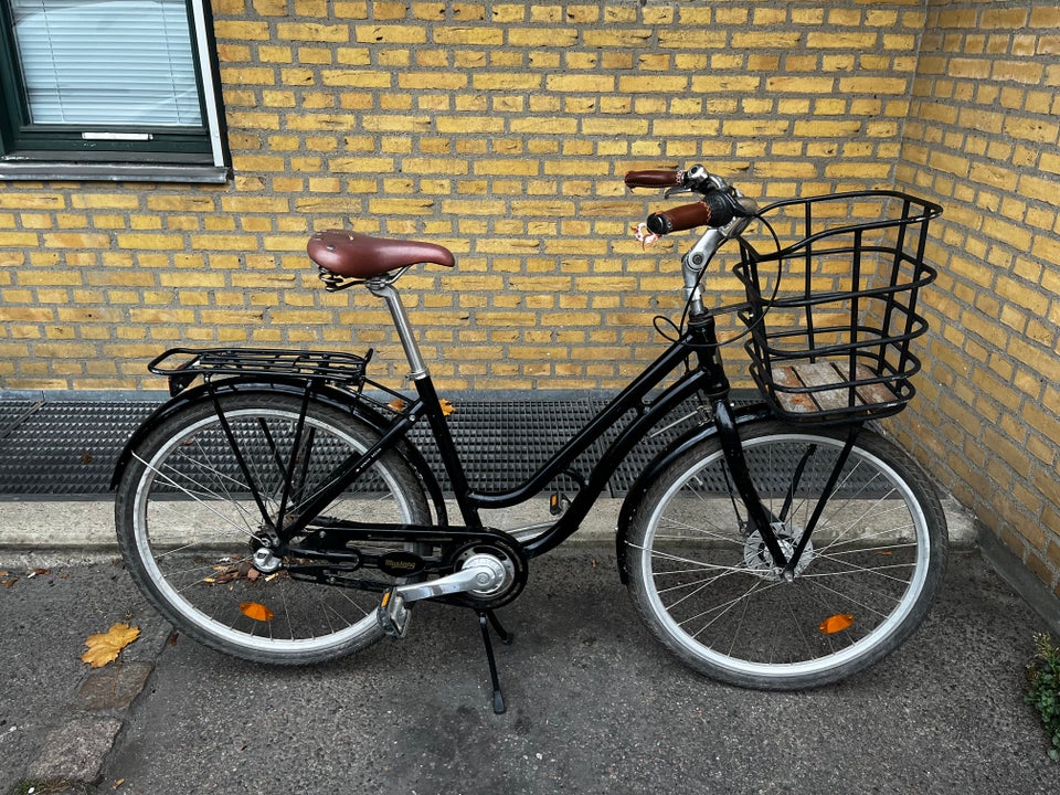 Retrocykel, Mustang Sort med Kurv,