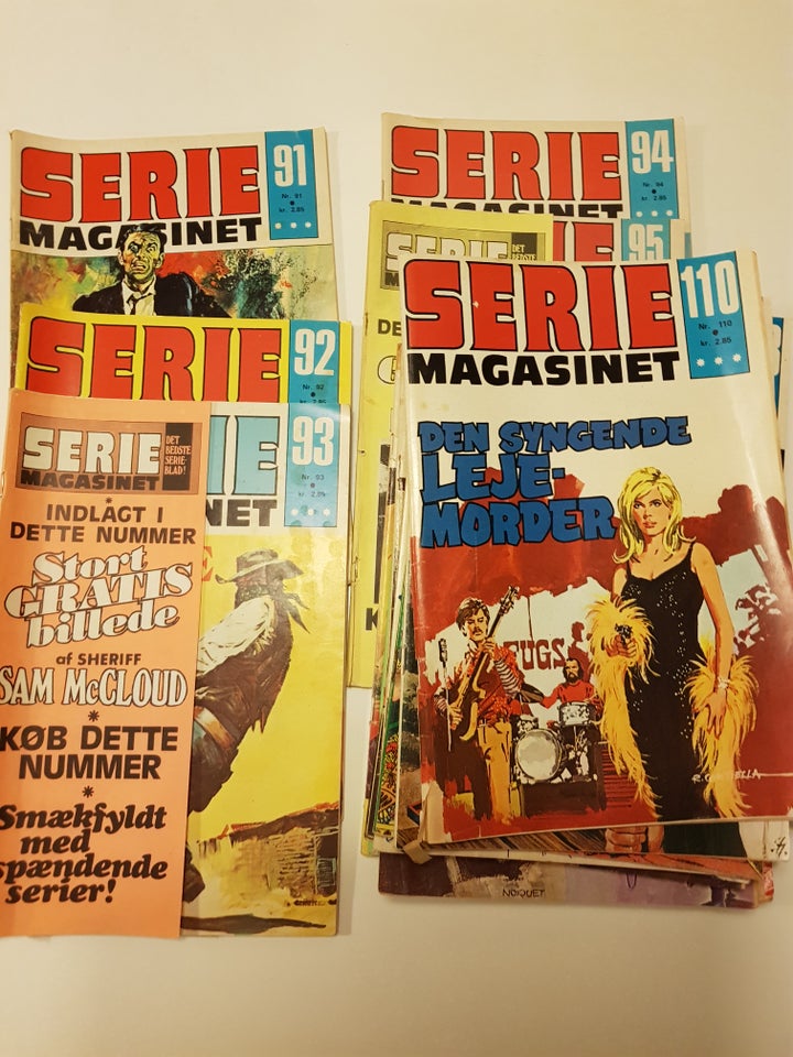 Seriemagasinet 101stk,