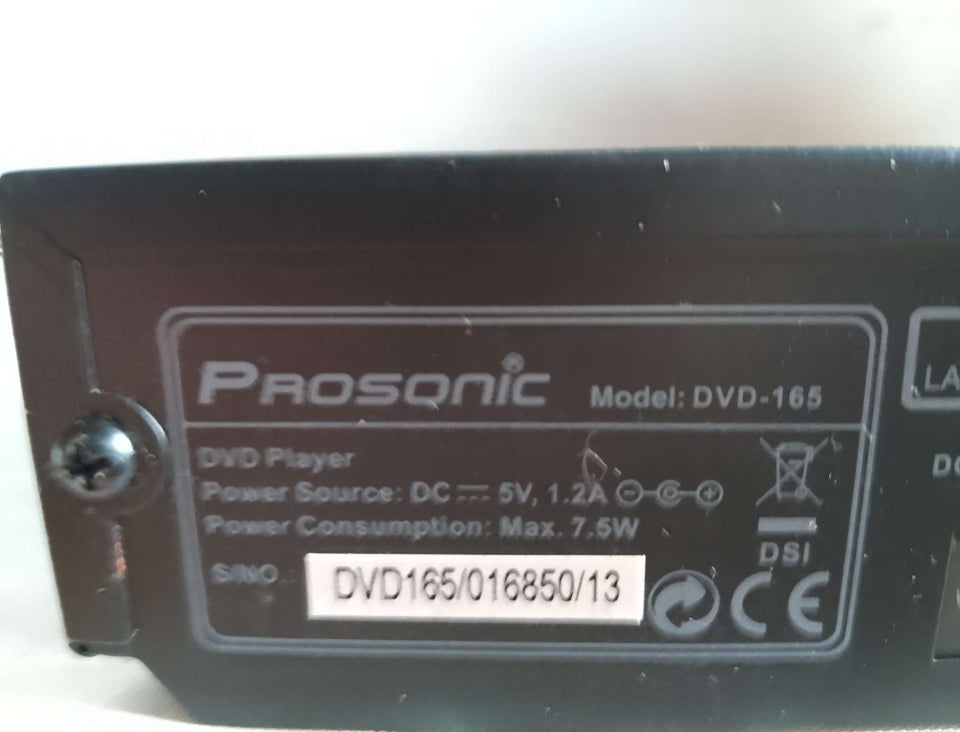 Dvd-afspiller, kodefri, Prosonic