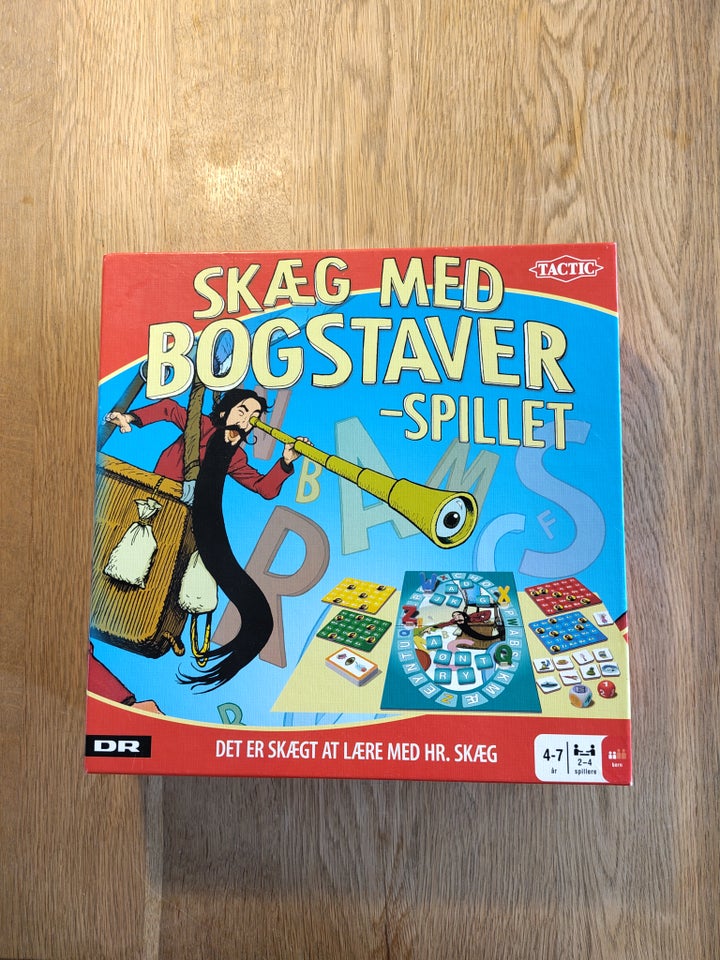 Skæg med bogstaver spillet Hr.