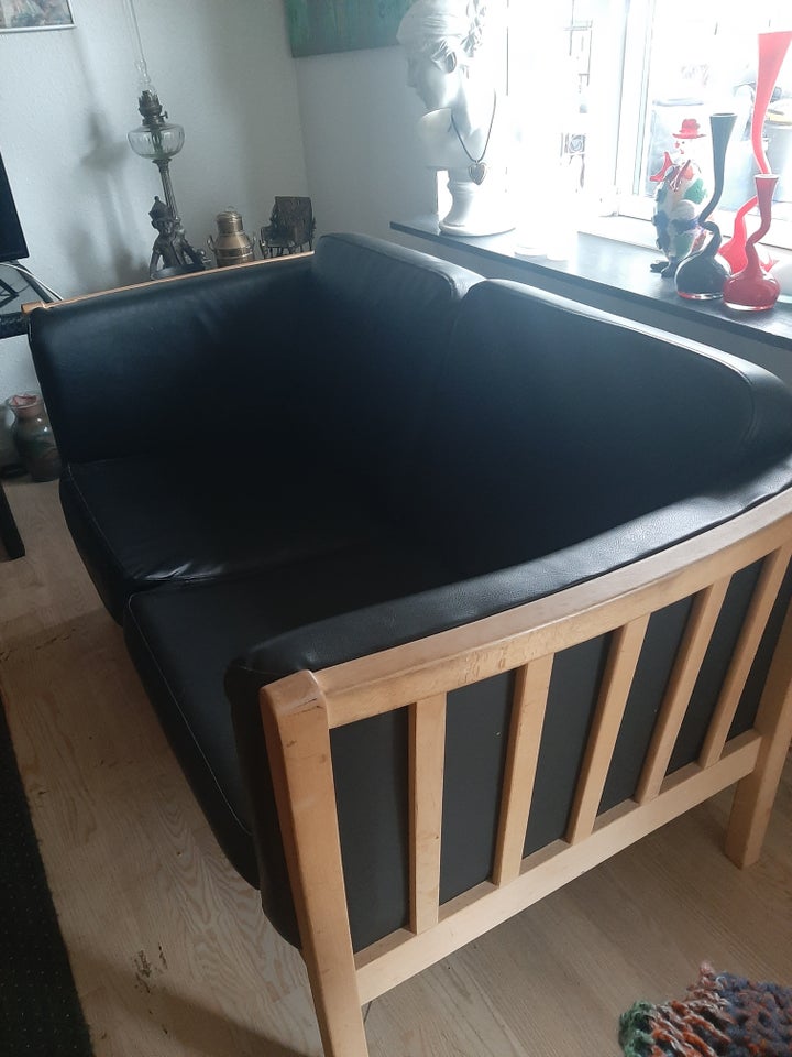 Sofa, læderlook