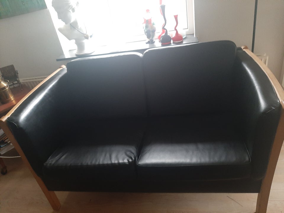 Sofa, læderlook