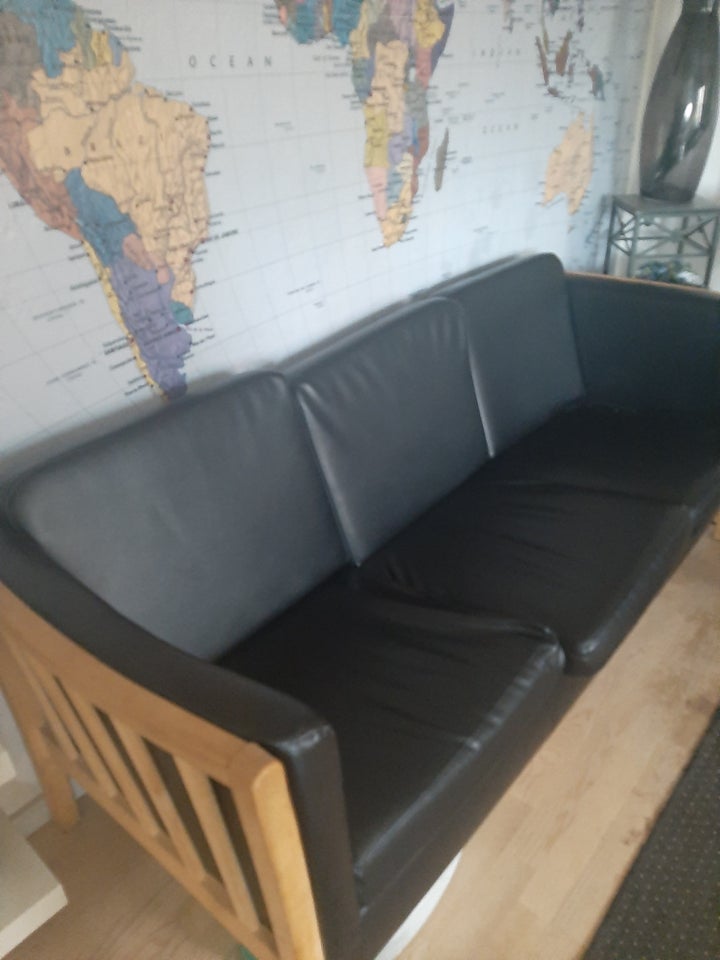 Sofa, læderlook