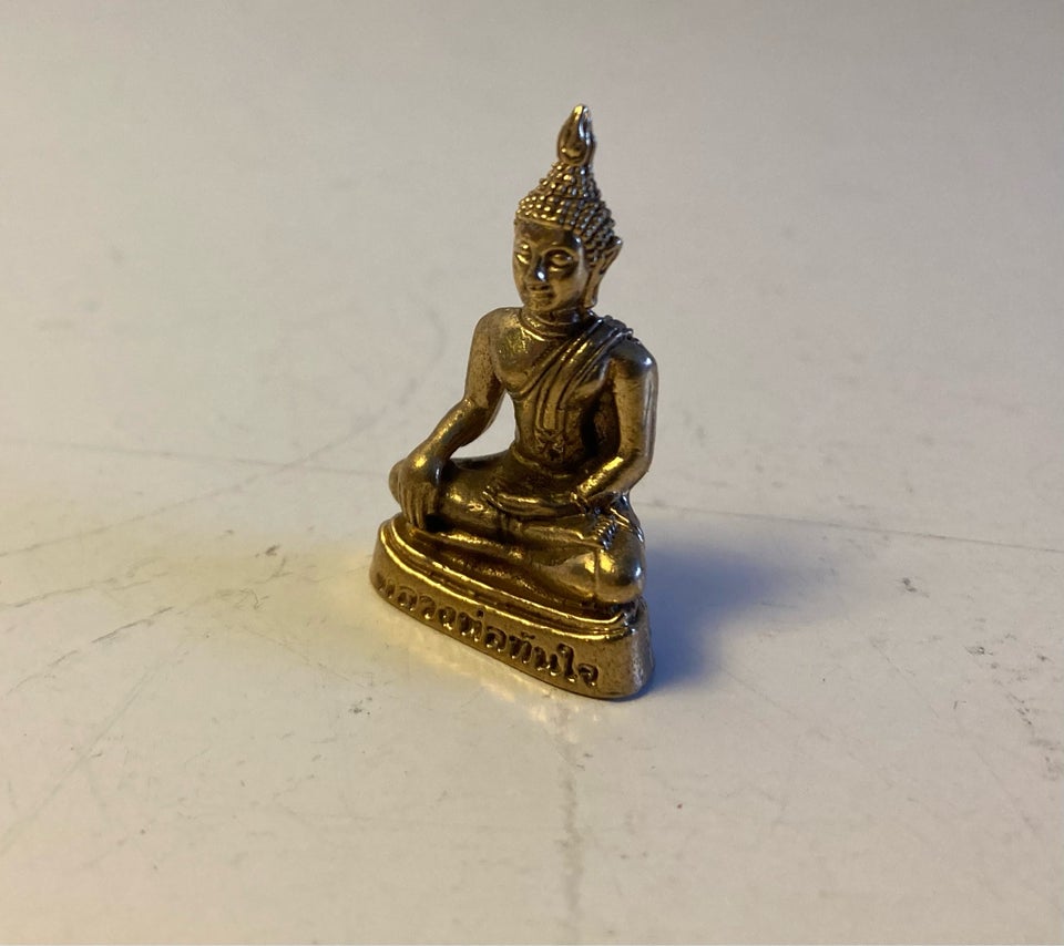Lille Buddha skulptur i metal